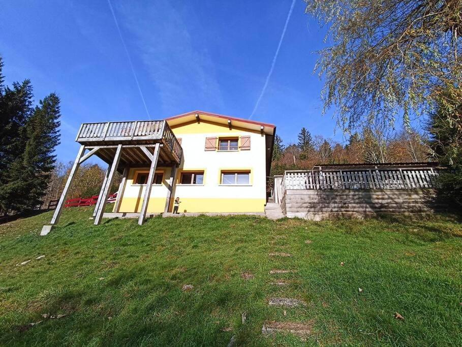 Maison De Montagne Vue Magnifique Вантрон Экстерьер фото