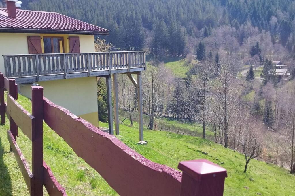 Maison De Montagne Vue Magnifique Вантрон Экстерьер фото