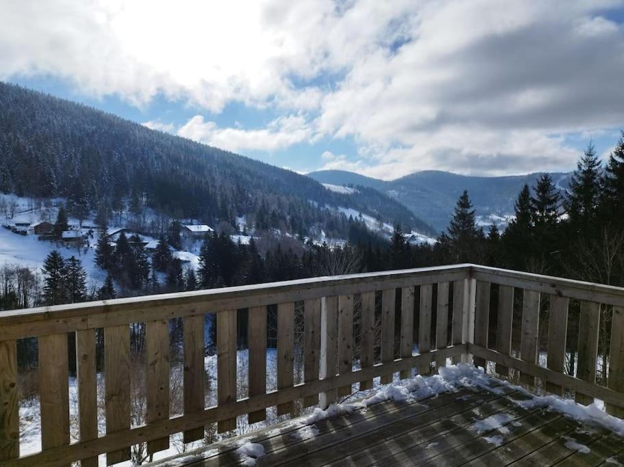 Maison De Montagne Vue Magnifique Вантрон Экстерьер фото