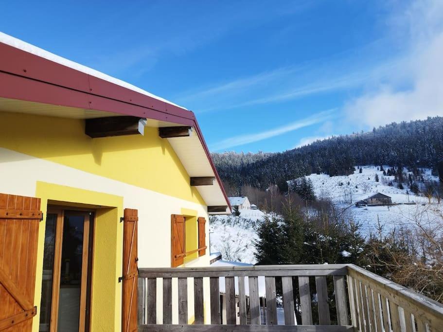 Maison De Montagne Vue Magnifique Вантрон Экстерьер фото