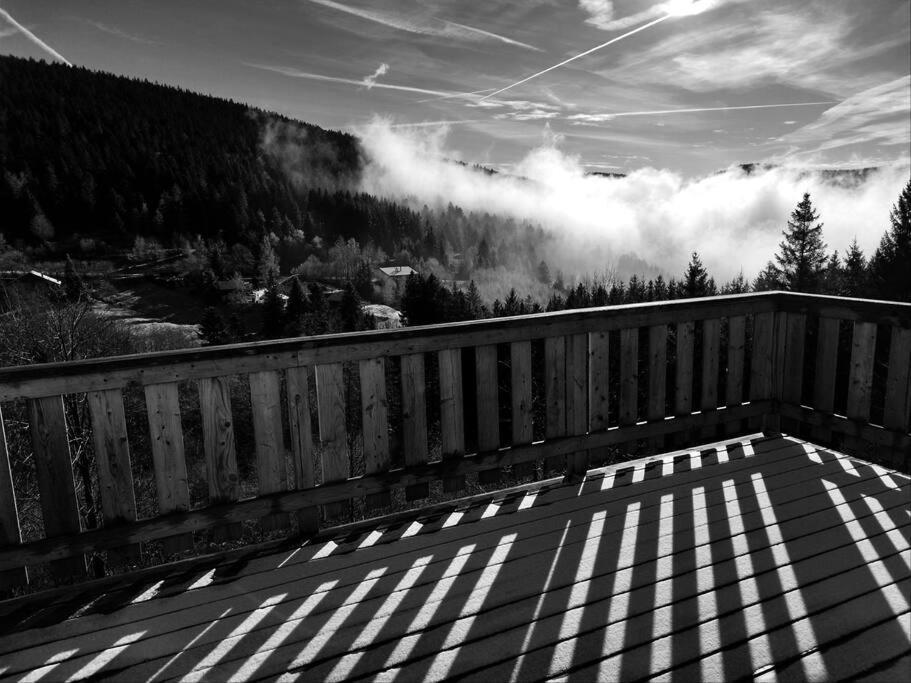 Maison De Montagne Vue Magnifique Вантрон Экстерьер фото