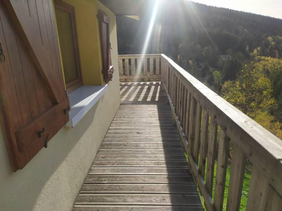 Maison De Montagne Vue Magnifique Вантрон Экстерьер фото