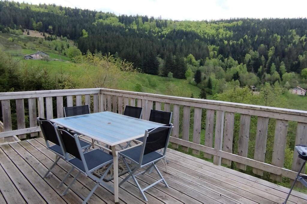 Maison De Montagne Vue Magnifique Вантрон Экстерьер фото