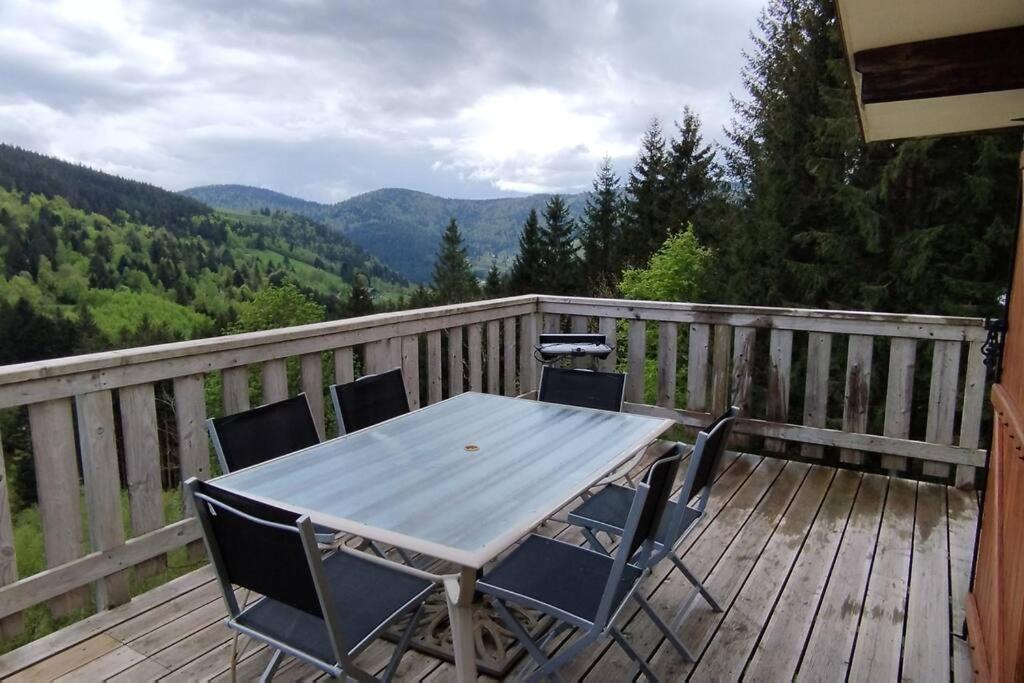Maison De Montagne Vue Magnifique Вантрон Экстерьер фото